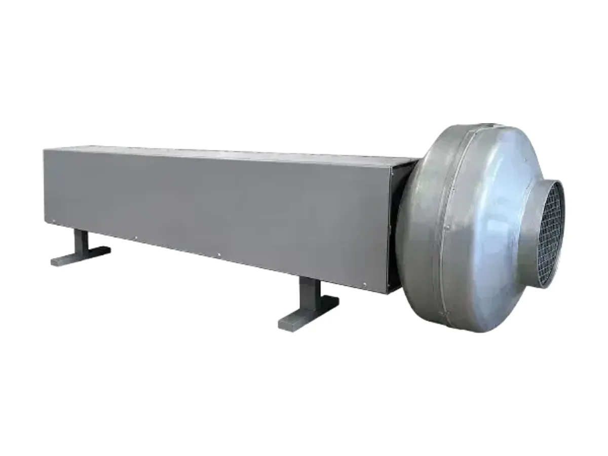 Обогреватель ELECTROCONDENSAT ЭКН-6-B с обдувом на опорах, серый корпус